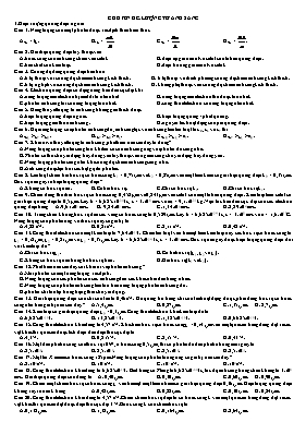 Câu hỏi trắc nghiệm về Lượng tử ánh sáng môn Vật lí lớp 12